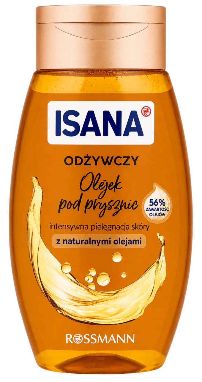 Olejek pod prysznic z naturalnymi olejami