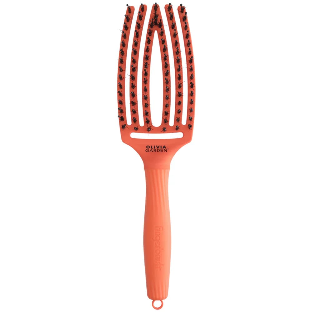 FingerBrush Dolce Vita szczotka do włosów włosie dzika i nylon - Orange Spritz