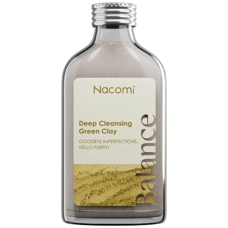 Deep Cleansing Green — Glinka zielona do twarzy