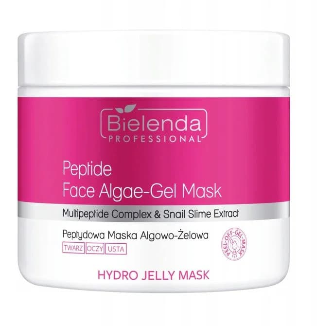 Hydro Jelly Mask przeciwzmarszczkowa maska algowo-żelowa z peptydami i śluzem ślimaka
