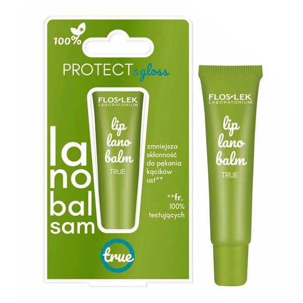 Flos-Lek Lip Care, lanobalsam do ust, true