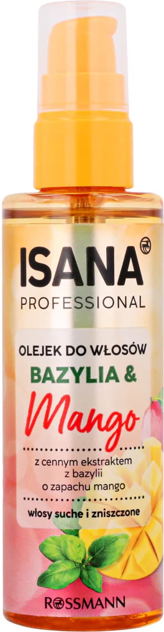 Bazylia & Mango — olejek do włosów