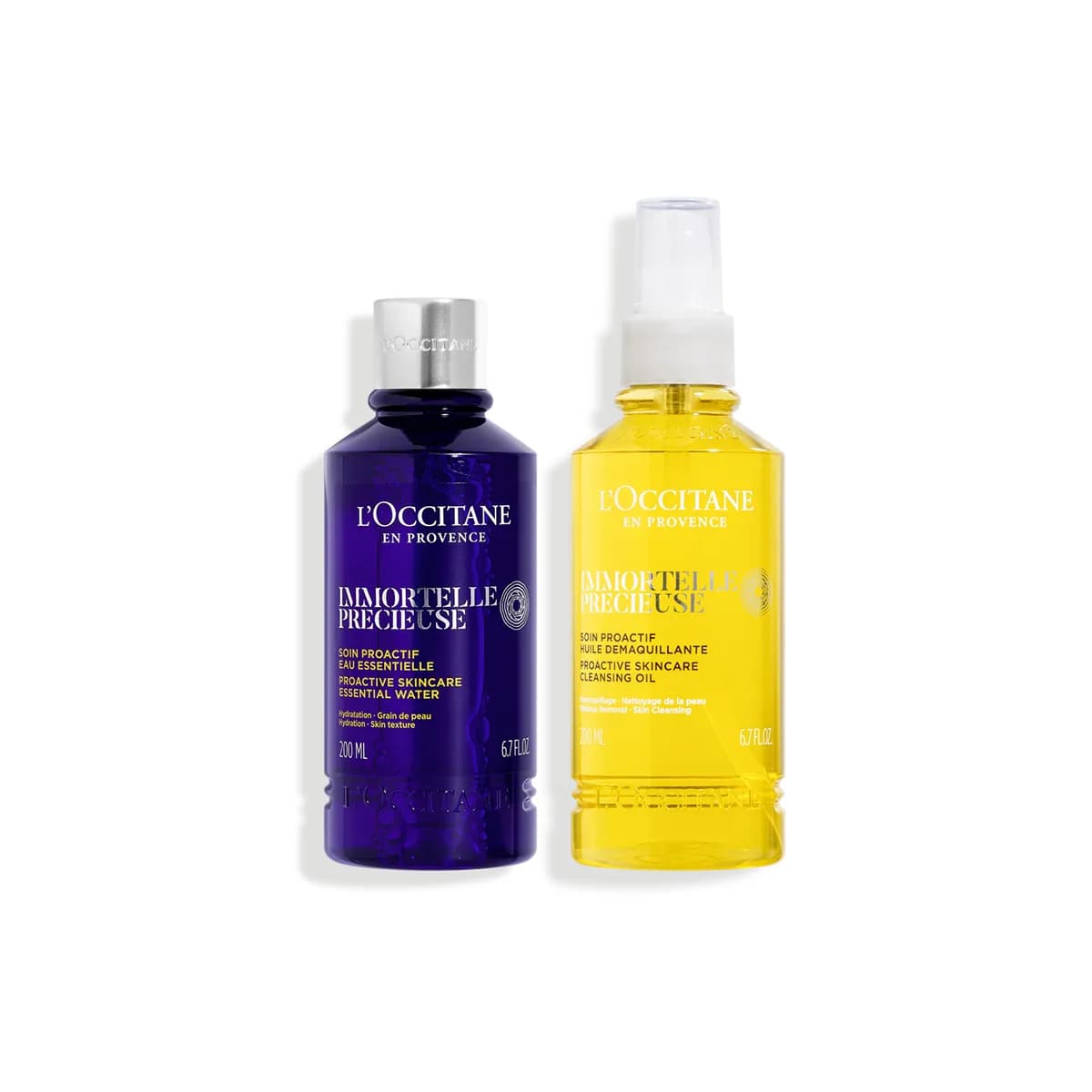 L’Occitane Duet do pielęgnacji twarzy Drogocenny Immortelle