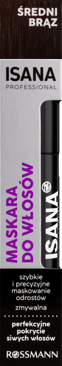 Maskara do włosów — Średni Brąz