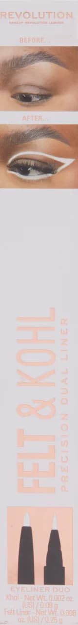 Felt & Kohl Eyeliner – White