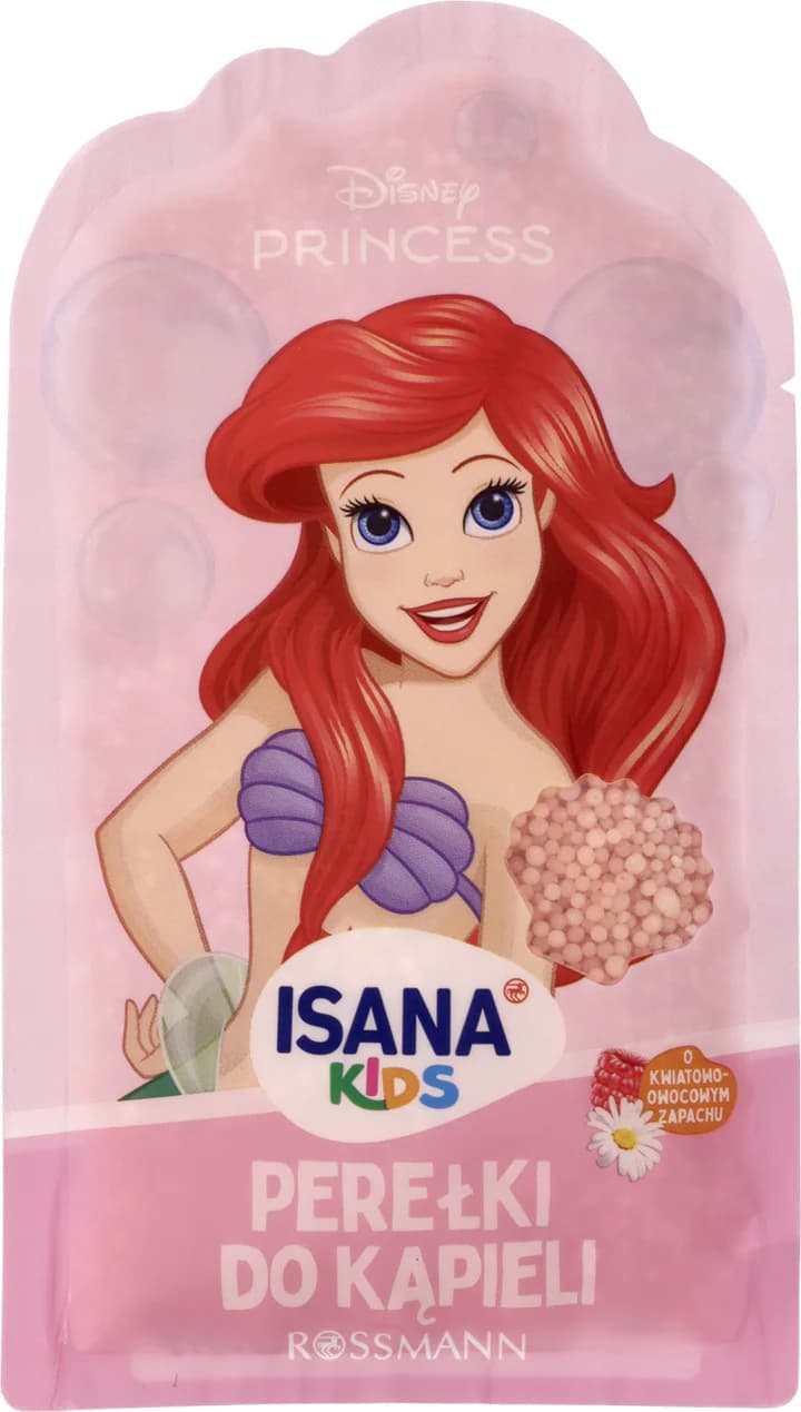 Disney Princess — perełki do kąpieli, zapach kwiatowo-owocowy