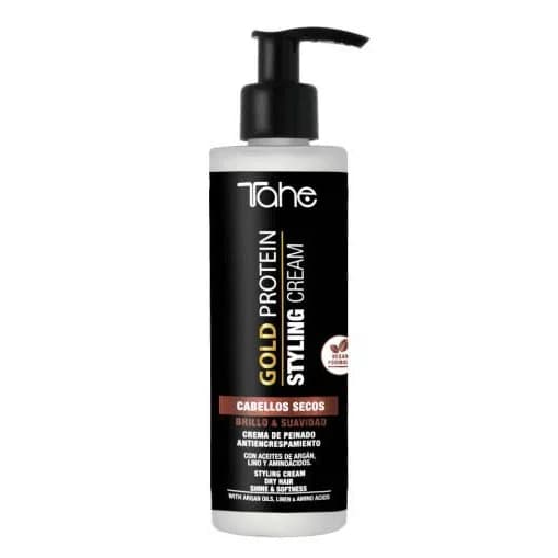 Gold Protein Cream Termoochronny Krem do Stylizacji Włosów Suchych, Złote Proteiny