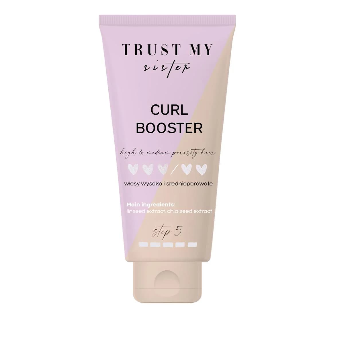 Curl Booster - Żel do stylizacji loków - Włosy wysoko i średnio porowate