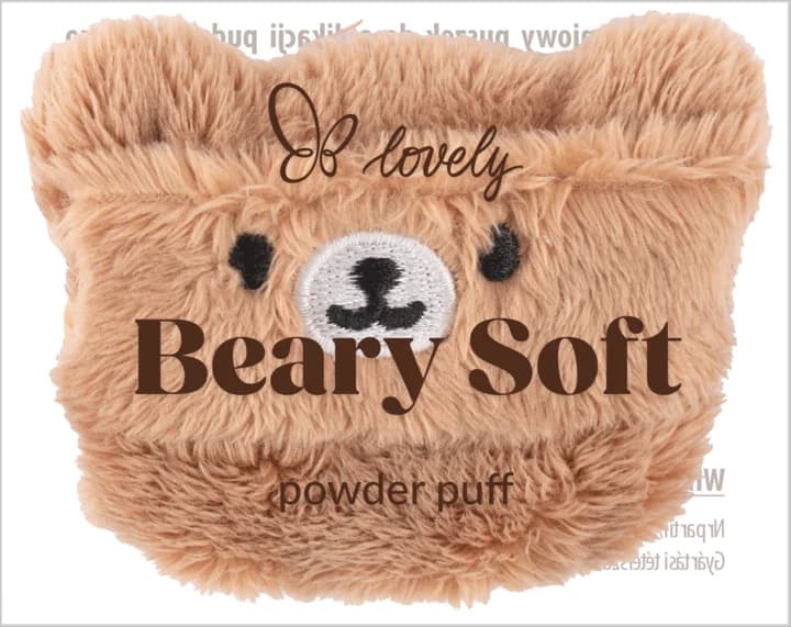 Beary Soft Powder Puff