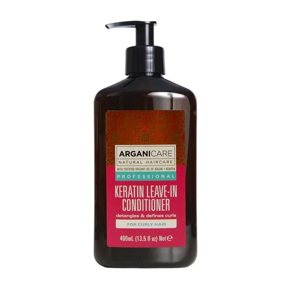 Natural Haircare, Odżywka bez spłukiwania do kręconych włosów z keratyną