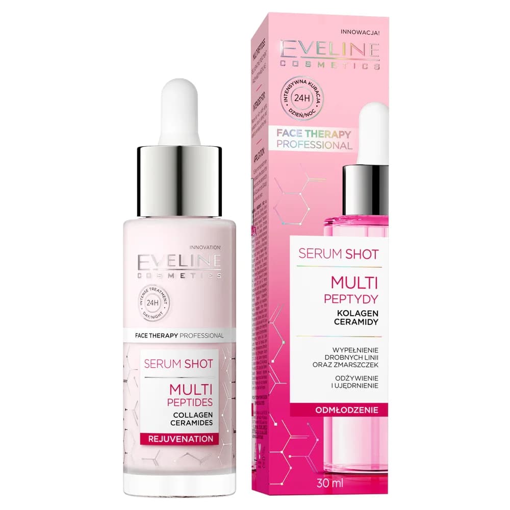 Serum Shot Multi Peptides odmładzające serum do twarzy z kolagenem