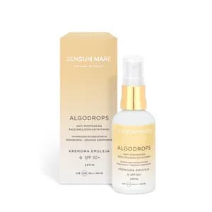 Algodrops Satin emulsja ochronna przeciw fotostarzeniu SPF50+ UVB UVA PA++++ HEV/IR satynowe wykończenie