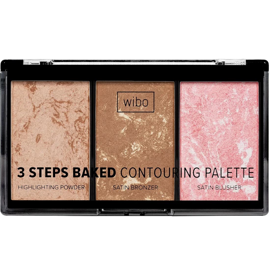 3 Steps Baked Contouring Palette paleta do konturowania twarzy