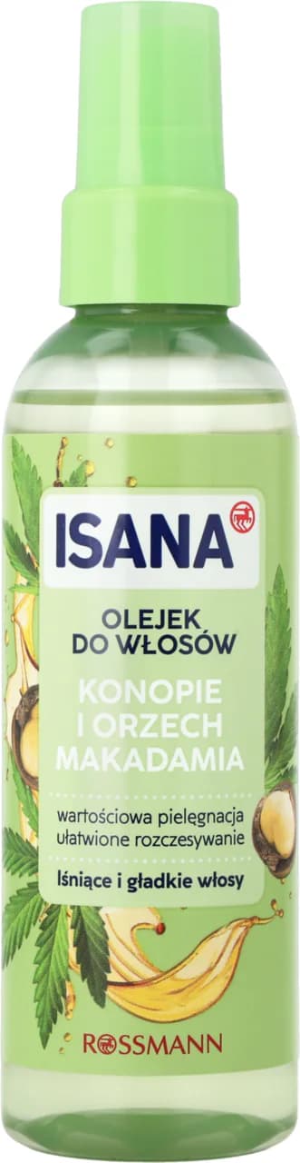 Konopie & Makadamia — olejek do włosów