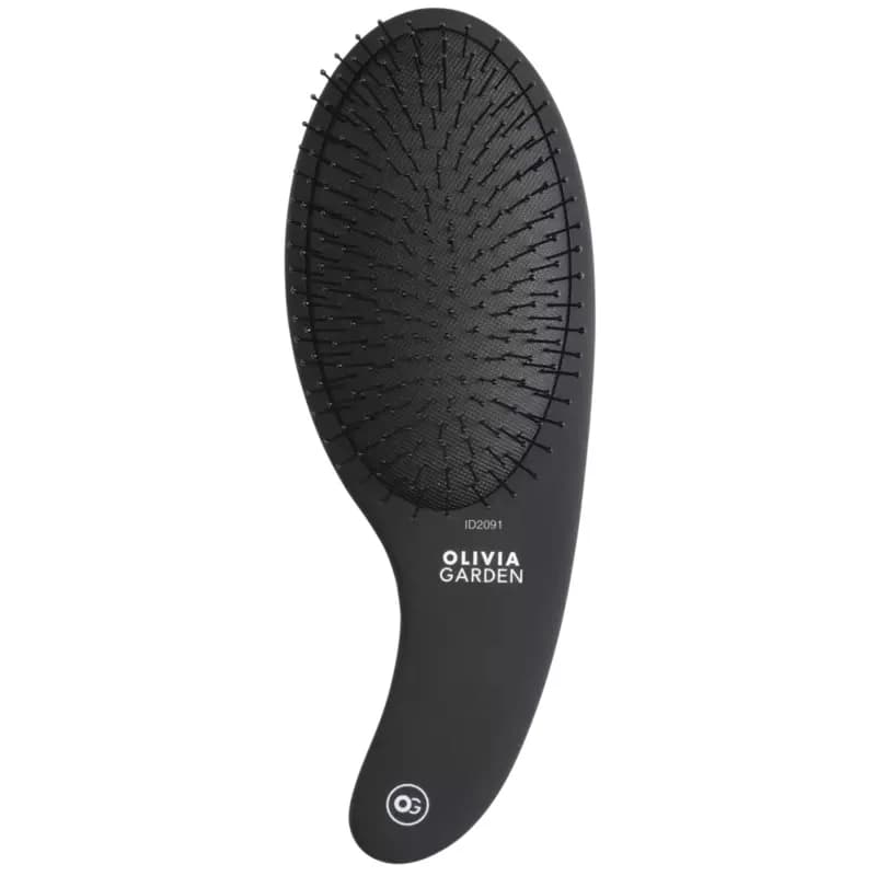 Expert Care Curve szczotka do rozczesywania nylon - matowy czarny