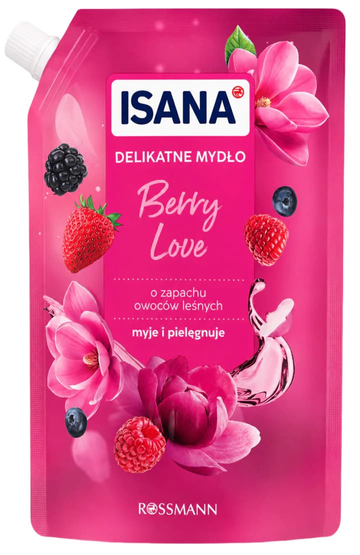 Berry Love — mydło w płynie, zapas