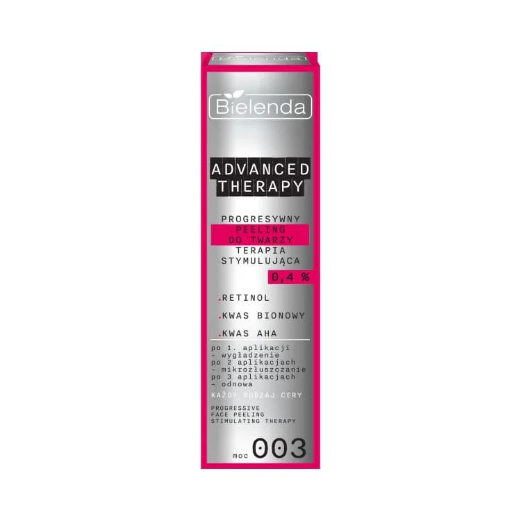 Advanced Therapy 003 progresywny peeling do twarzy terapia stymulująca