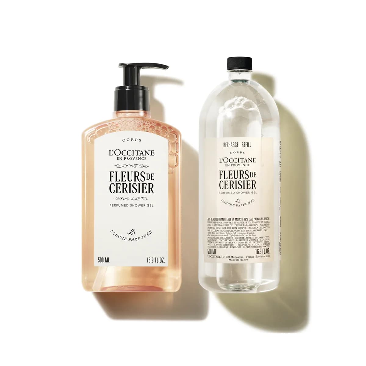 L’Occitane Duet Fleurs de cerisier (Kwiat Wiśni) z refillem