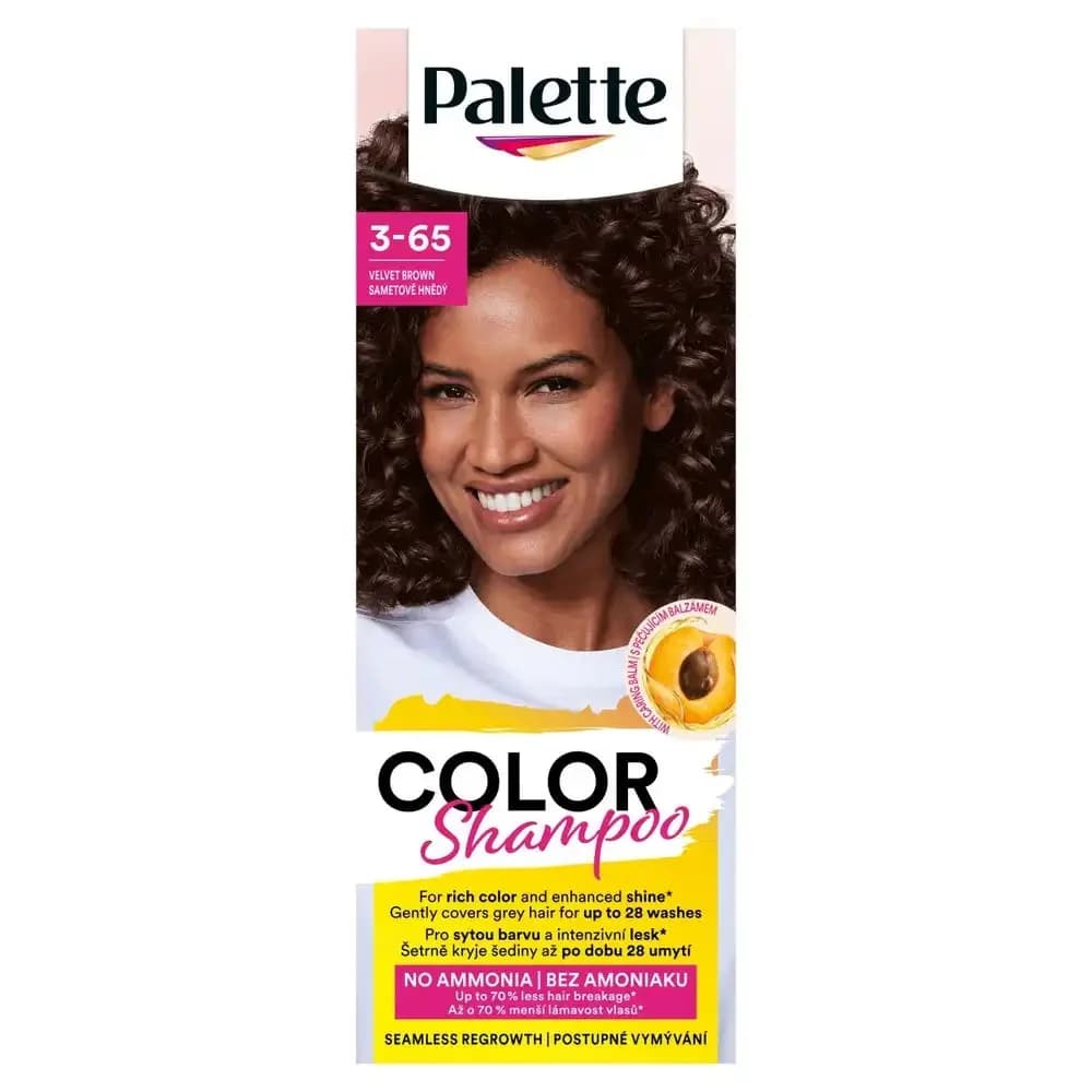 Palette Color Shampoo szampon koloryzujący 3-65 Aksamitny brąz