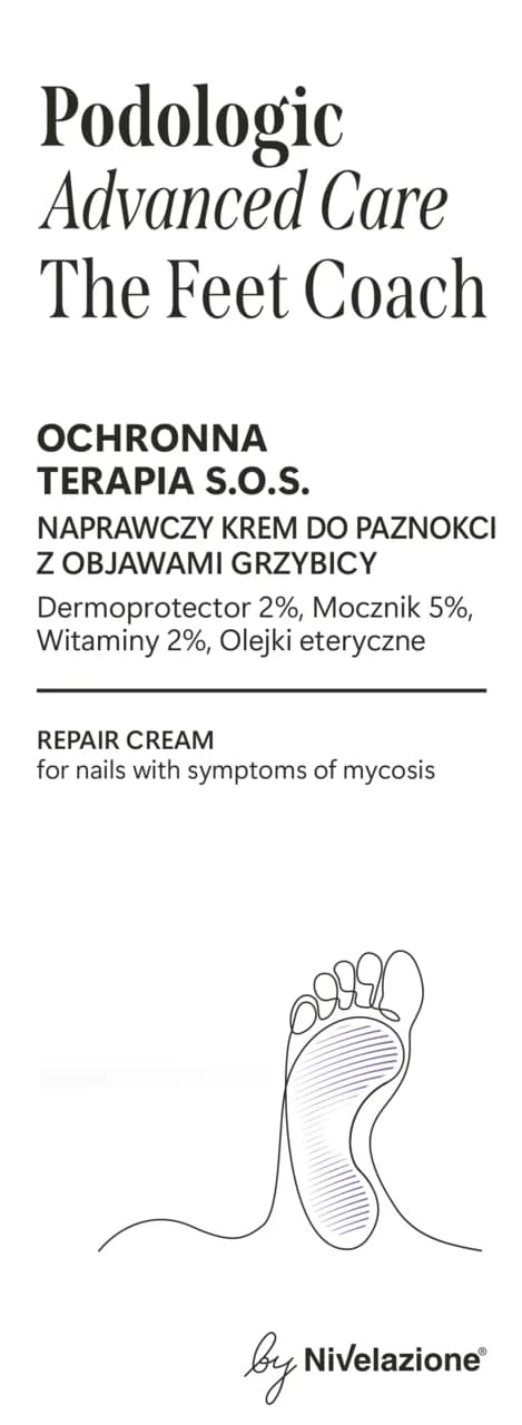 Advanced Care krem do paznokci z objawami grzybicy, kojący, Ochronna terapia S.O.S
