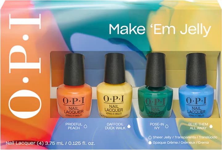 Make 'Em Jelly zestaw 4 mini lakierów