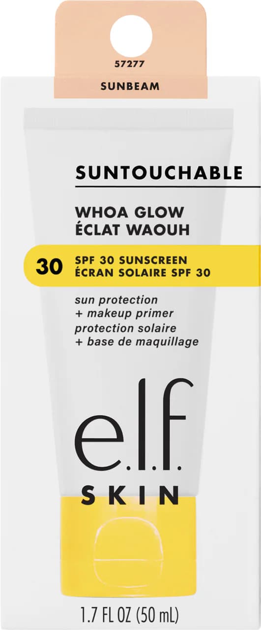 e.l.f. Skin Suntouchable krem do twarzy, koloryzujący, SPF 30, Sunbeam