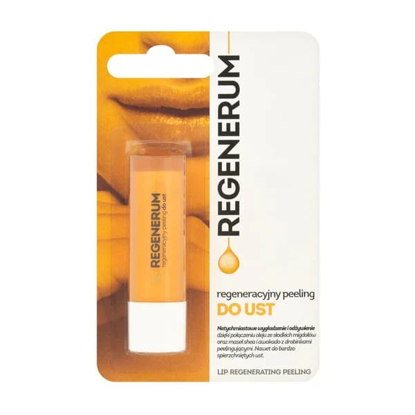 regeneracyjny peeling do ust