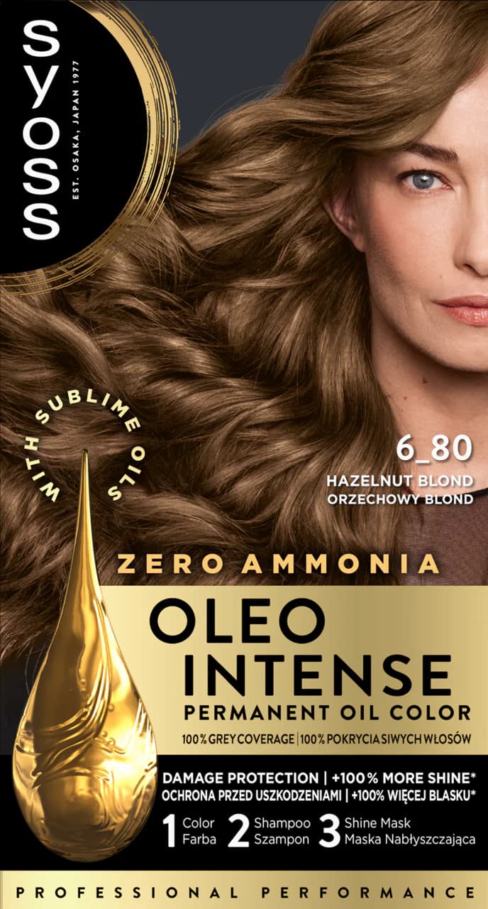 Oleo Intense farba do włosów 6-80