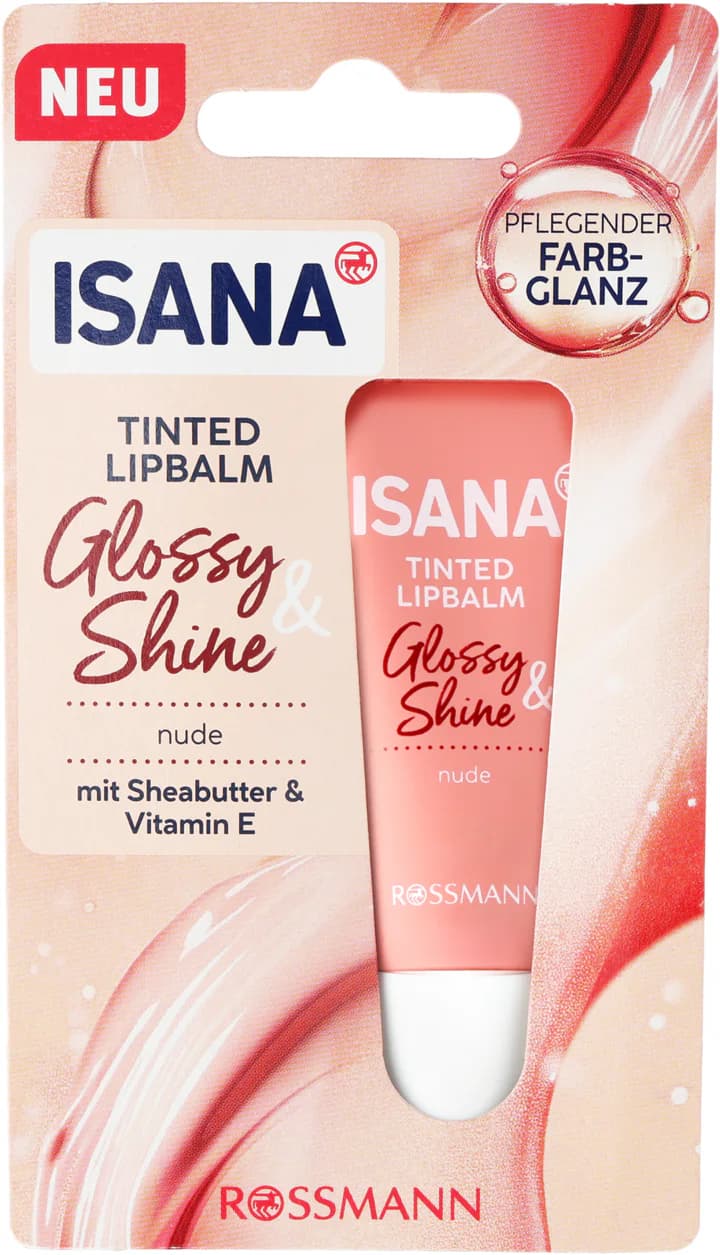 Glossy & Shine Nude — koloryzujący balsam do ust
