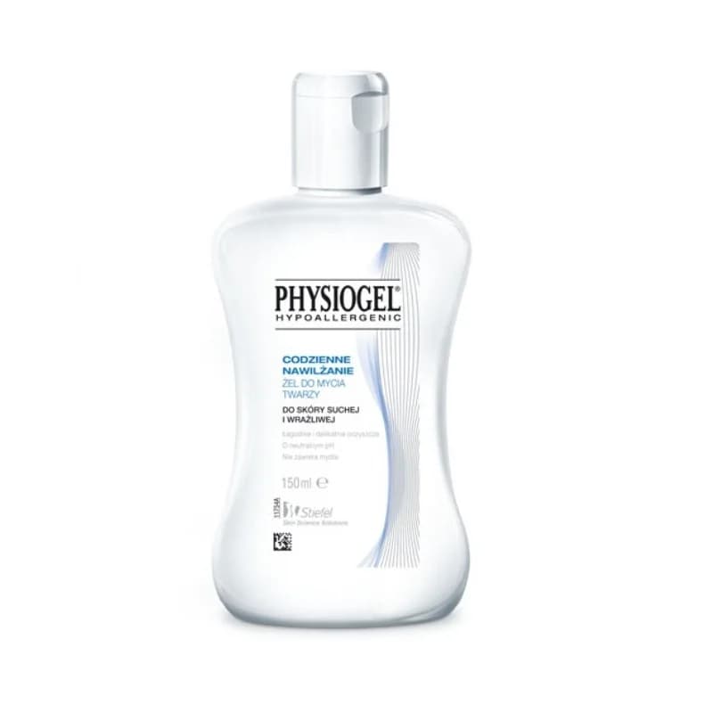 Hypoallergenic Codzienne Nawilżanie żel do mycia twarzy dla skóry suchej i wrażliwej