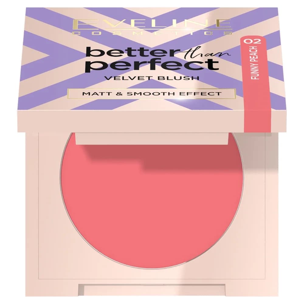 Better Than Perfect Velvet Blush róż do policzków 02 Funny Peach