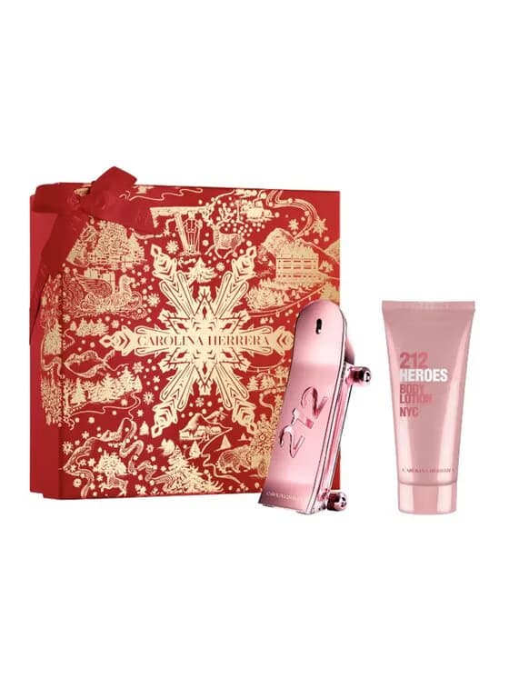 212 Heroes For Her zestaw: woda perfumowana 80 ml + balsam do ciała 100 ml