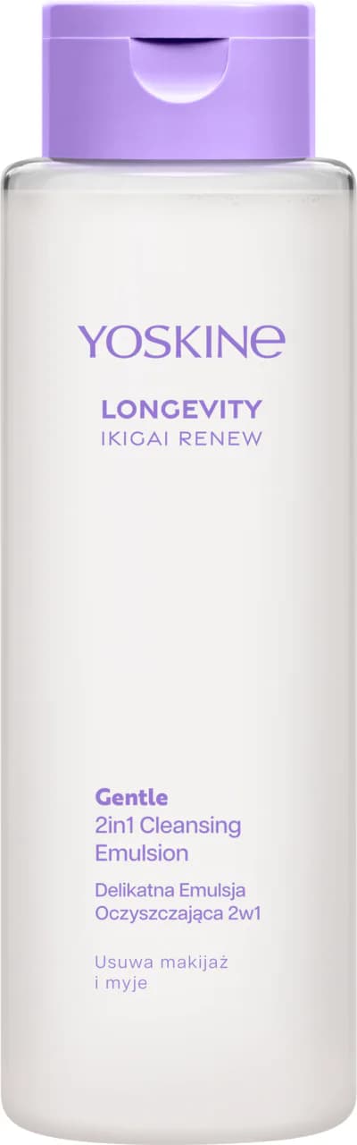 Longevity Ikigai Renew Gentle 2in1 Cleansing Emulsion Delikatna emulsja oczyszczająca do twarzy 2w1