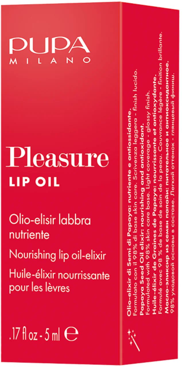 Pleasure Nourishing Lip Oil 002 - Egzotyczna Papaja