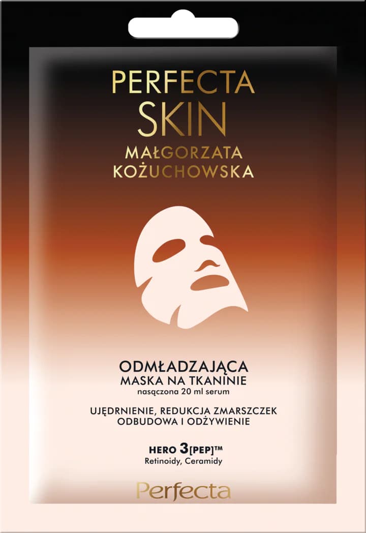Skin Małgorzata Kożuchowska maska w płacie do twarzy odmładzająca