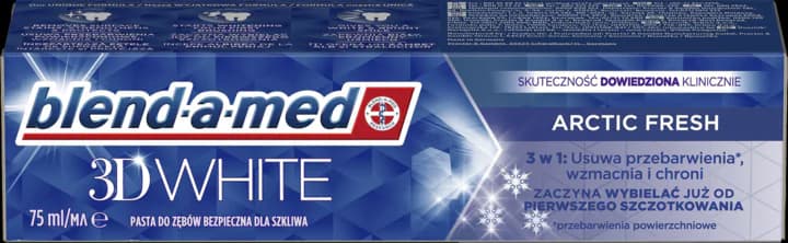 3D White Arctic Fresh wybielająca pasta do zębów