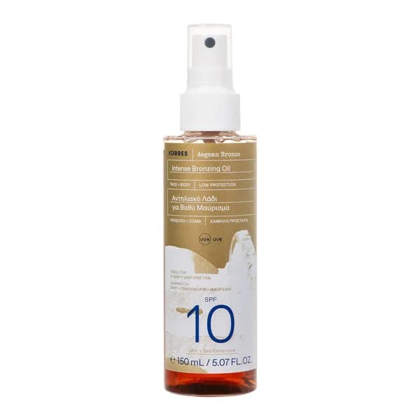 Aegean Bronze Intensive Tanning Oil SPF 10