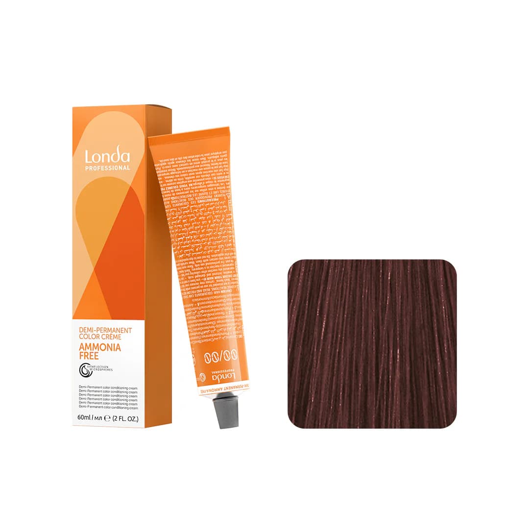 Demi-Permanent Ammonia-Free Color demi-permanentny krem koloryzujący — 4/77