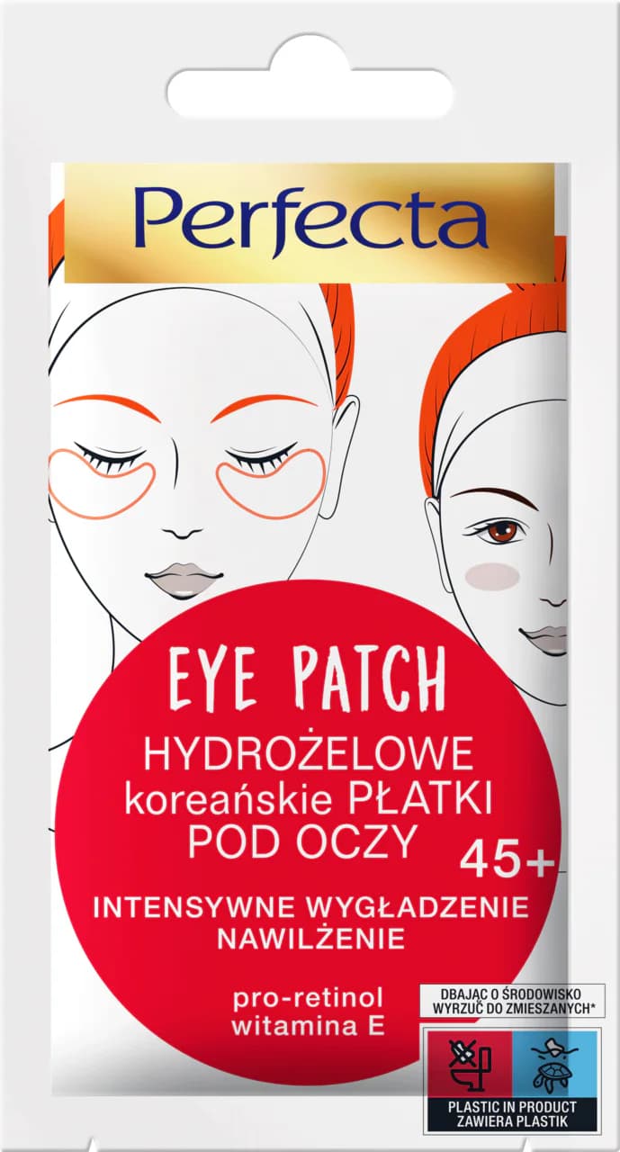 Eye Patch Hydrożelowe Koreańskie Płatki pod Oczy 45+