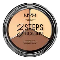 3 Steps to Sculpt Face Sculpting Palette – 02 Light