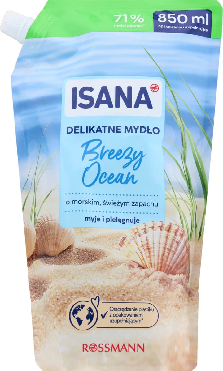 Breezy Ocean — mydło w płynie, zapas