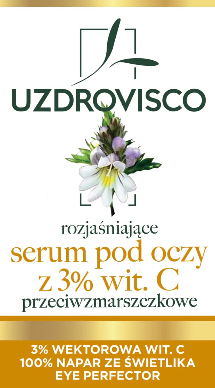 3% wit. C - Świetlik Rozjaśniające serum pod oczy przeciwzmarszczkowe