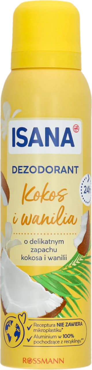 Kokos & Wanilia — dezodorant w sprayu 24 h