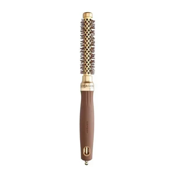 Expert Blowout Shine szczotka okrągła 15 mm - falowane włókna nylonowe - Gold & Brown