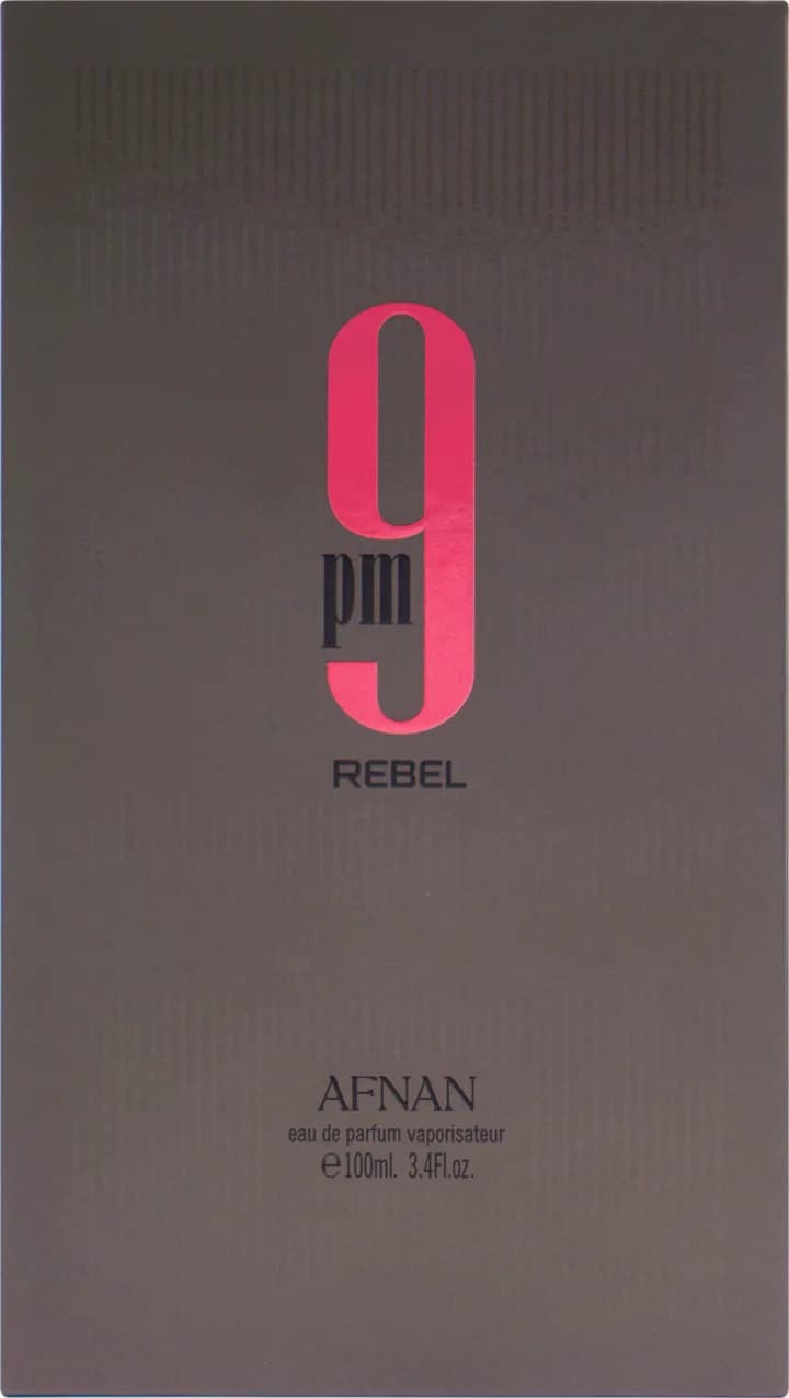 Woda perfumowana dla mężczyzn Afnan 9 pm Rebel Folia