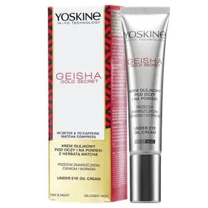 Geisha Gold Secret Krem Olejkowy pod Oczy i na Powieki z Herbatą Matcha