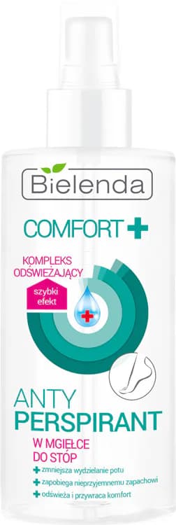 Comfort+ antyperspirant w mgiełce do stóp