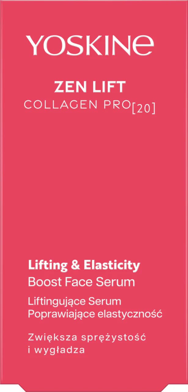 Zen Lift Lifting & Elasticity Boost Face Serum Liftingujące serum do twarzy poprawiające elastyczność skóry