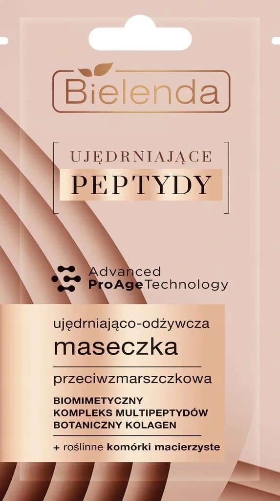 Ujędrniające Peptydy ujędrniająco-odżywcza maseczka przeciwzmarszczkowa