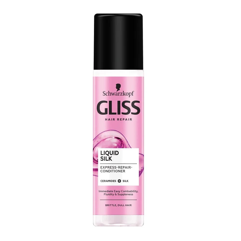 Gliss Liquid Silk Odżywka do Włosów z Ceramidami i Jedwabiem